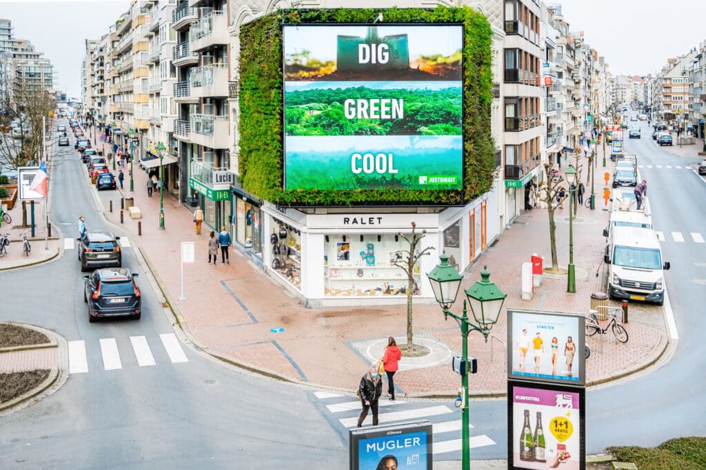 Led scherm outdoor BrightBoard Wall Knokke