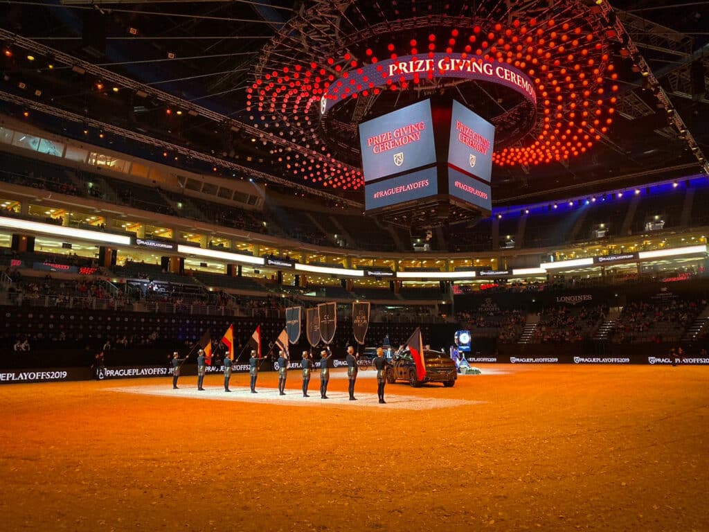 Led scherm sport jumping Brightboard