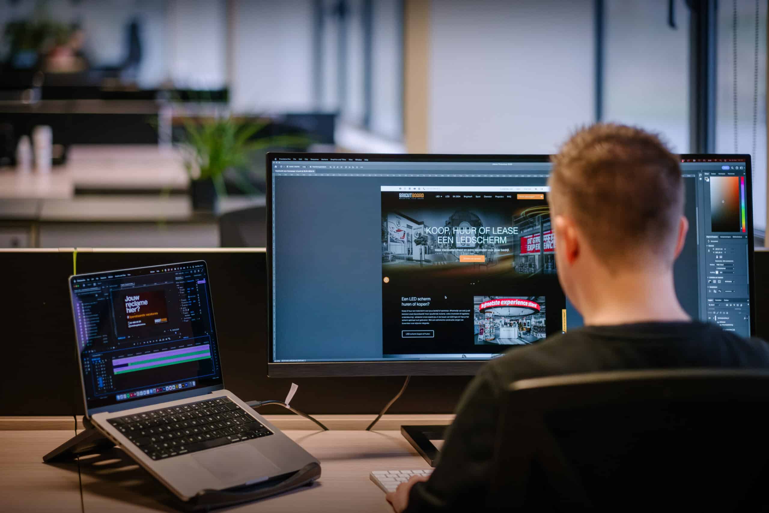 Marketing team Brightboard